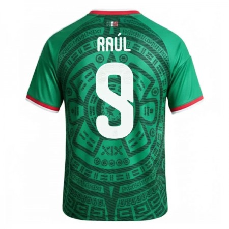Jalkapallo Peliasut Meksiko Raul 9 Koti Pelipaita MM-kisat 2026 Lyhythihainen